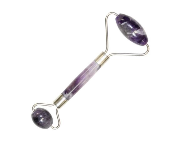 Amethyst Crystal Facial Roller - Double Sided