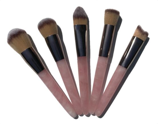 Rose Quartz Makeup Brush Set